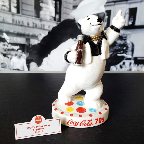 Coca Cola Other - COCA-COLA | Enesco Polar Bears Through the Years: 1970s NIB/NWT